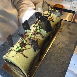 Buche glacée de noel GERARD TAURIN Buche glacée de noel GERARD TAURIN