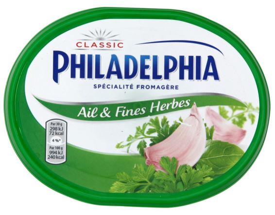 Philadelphia Délice Fouetté Ail & Fines herbes