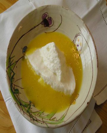 Mousse légère au fromage blan