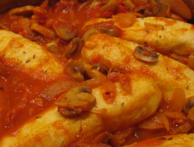 *Quenelles à la tomate et aux champignons* (cookeo) *Quenelles à la tomate et aux champignons* (cookeo)