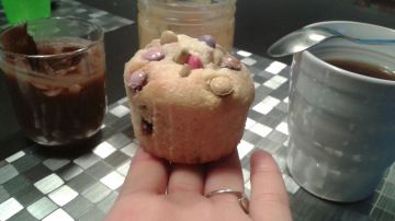 Muffins moelleux aux Smarties