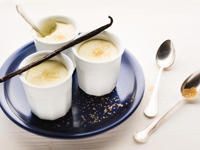 Crème à la vanille au lait de soja au Thermomix
