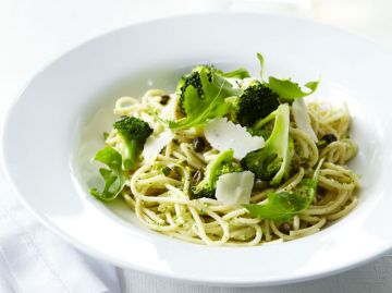 Spaghetti aux brocolis