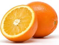 Orange non traitée