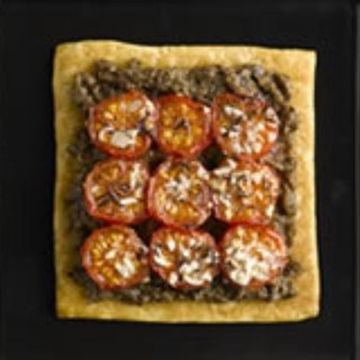 Pizza tomates aubergines Pizza tomates aubergines