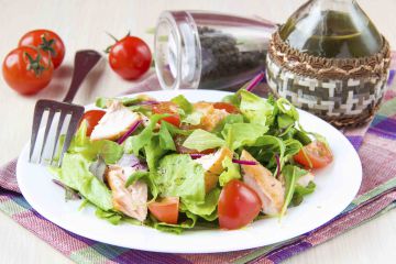 Salade au saumon facile
