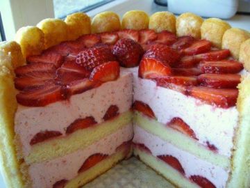 Charlotte aux fraises  Speciale