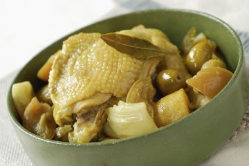 Tajine de poulet aux olives et citron confit spécial Cookeo