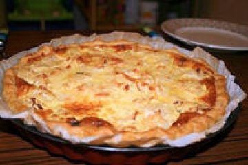 Tarte chou-fleur et roquefort