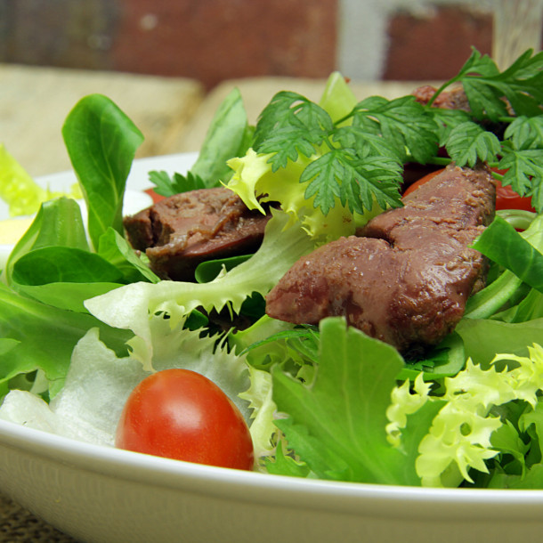 Salade de foie de volaille