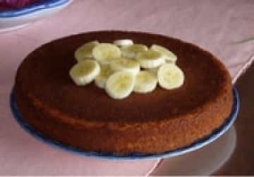 Gâteau à la banane au rhum ambré