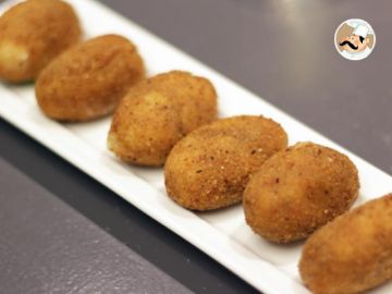 Croquetas au jambon serrano réalisées par le bistrot du picador