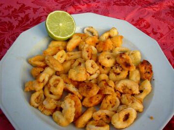 Calamars frits 