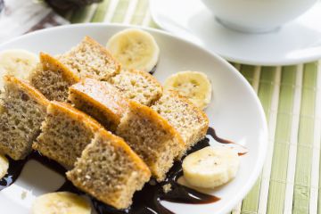 Gâteau banane amande 