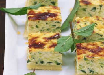 Recette de quiche aux courgettes