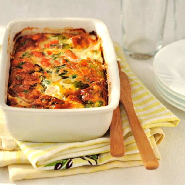 Gratin de carottes light