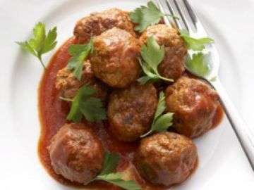 Boulettes de boeuf aux olives