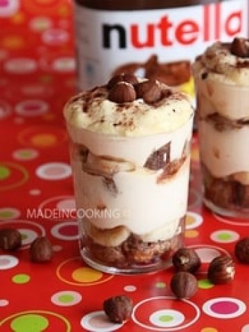 Tiramisu Nutella et banane