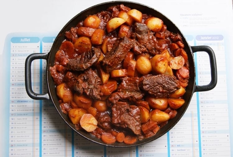 Boeuf à bourguignon