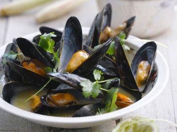 Moules au citron