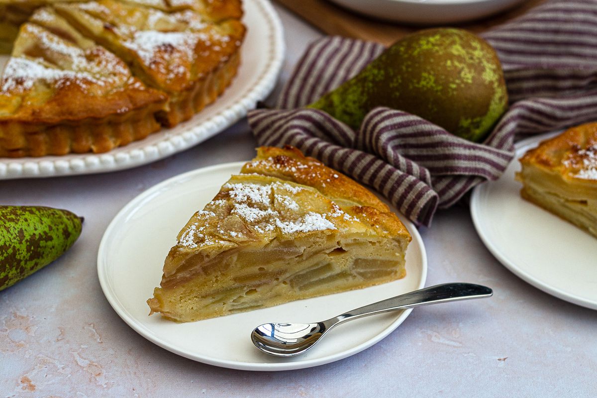 Gâteau léger aux poires