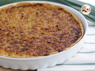 Tarte aux poireaux savoureuse