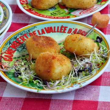 Croquettes de camembert et calvados