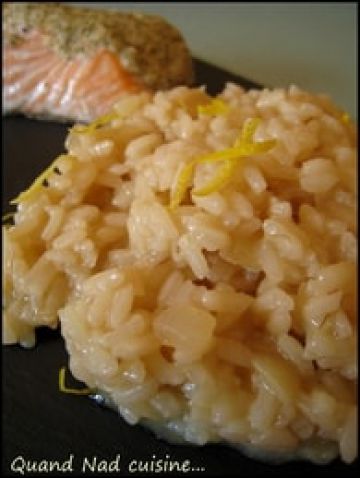 Risotto au citron