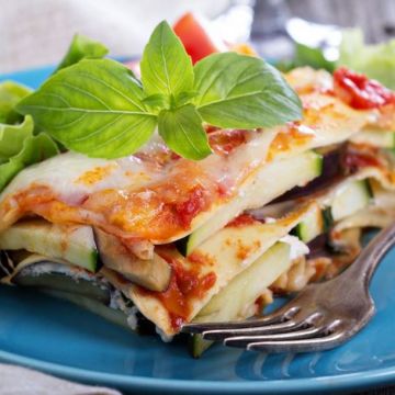 Lasagnes aux légumes maison