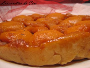 Tarte tatin aux nectarines  