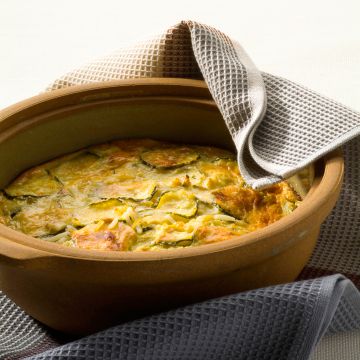 Gratin de courgettes au parmesan