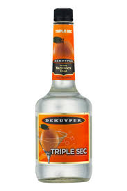 Triple sec (cointreau, grand Marnier)