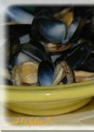 Moules marinieres à la crème