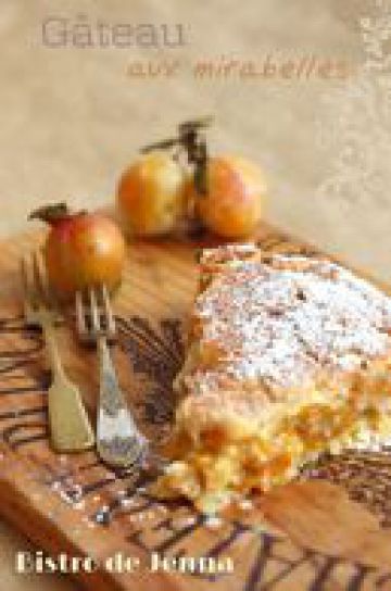 Gâteau aux mirabelles