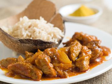 Curry de veau aux fruits d'hiver