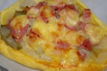 Feuilletés aux endives, jambon et gruyère