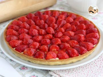 Tarte aux fraises comme chez le pâtissier