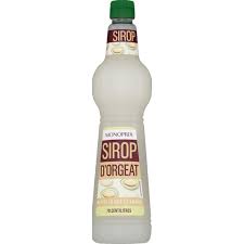 Sirop d'orgeat