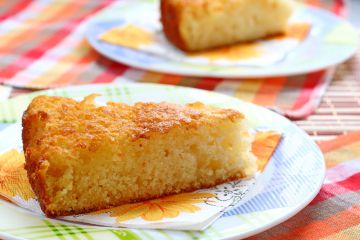 Gâteau de semoule au fromage