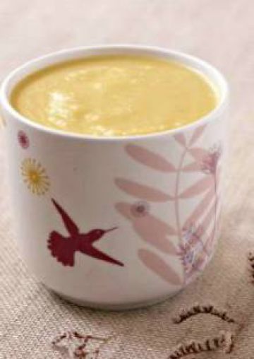 Velouté de rutabagas au lait de coco