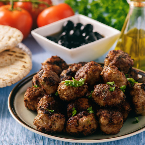 Keftedes, boulettes de viande grecques (Crète)