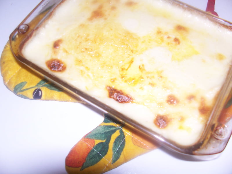 Gratin de cotes de blettes