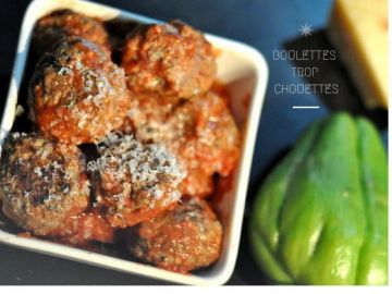 Boulettes trop chouettes au parmesan !