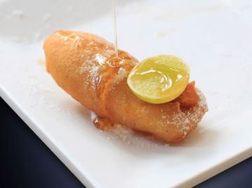 Beignets de bananes au miel