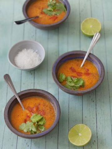 Soupe indienne à la tomate (Shorba)