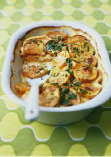 Gratin de patates douces