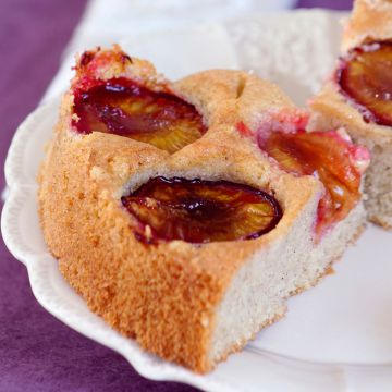 Gâteau aux prunes