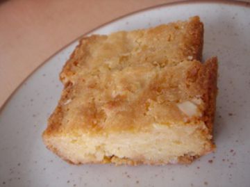 Mini cake au chocolat blanc