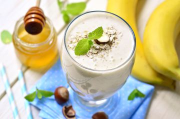 Smoothie miel banane