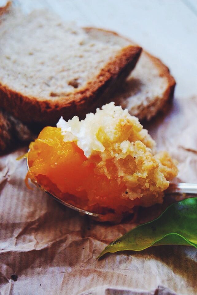 Crumble de butternut au chèvre - Meg&amp;cook